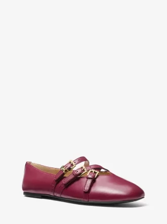 Indy Flex leren ballerina’s