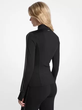 Logo Tape Stretch Nylon Jack