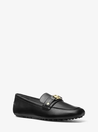 Mandy leren mocassin loafer