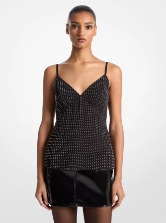 Strass Georgette Camisole Tanktop